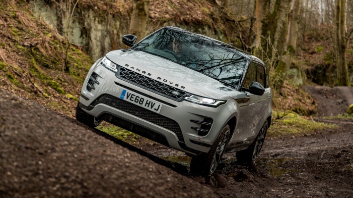 Land Rover Range Rover Evoque P300 HSE R-Dynamic 2019. Desktop wallpaper