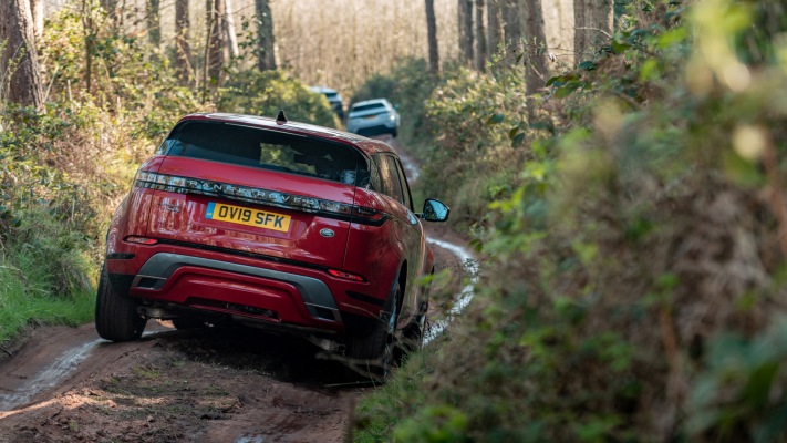 Land Rover Range Rover Evoque D240 HSE R-Dynamic 2019. Desktop wallpaper