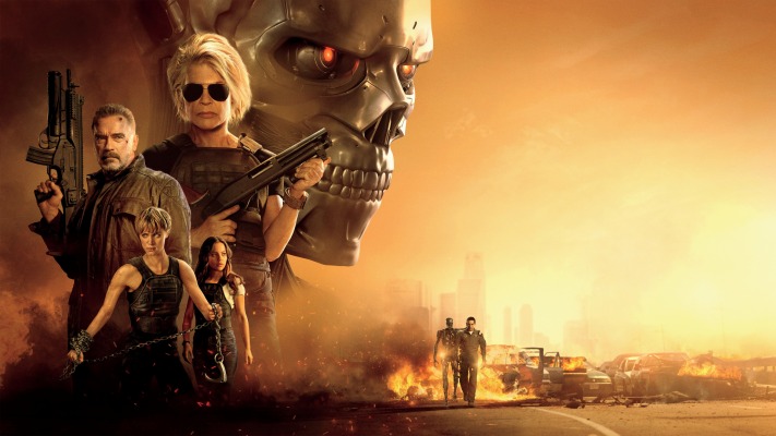 Terminator: Dark Fate. Desktop wallpaper