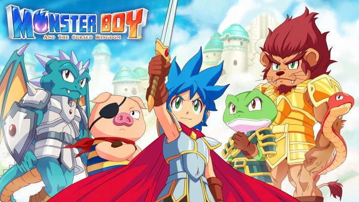 Monster Boy and the Cursed Kingdom. Desktop wallpaper