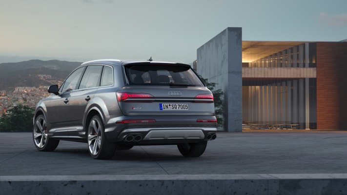 Audi SQ7 TDI 2019. Desktop wallpaper