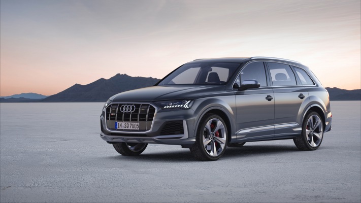 Audi SQ7 TDI 2019. Desktop wallpaper