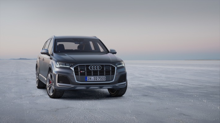 Audi SQ7 TDI 2019. Desktop wallpaper