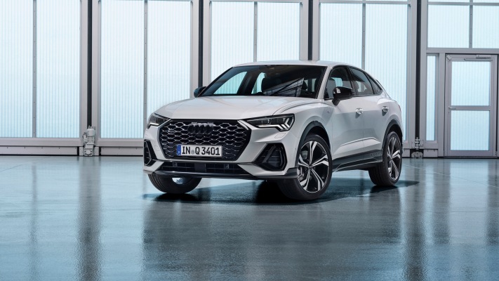 Audi Q3 Sportback 2019. Desktop wallpaper