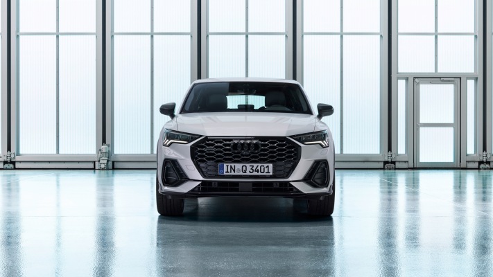 Audi Q3 Sportback 2019. Desktop wallpaper