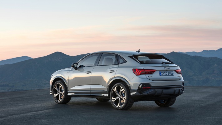 Audi Q3 Sportback 2019. Desktop wallpaper