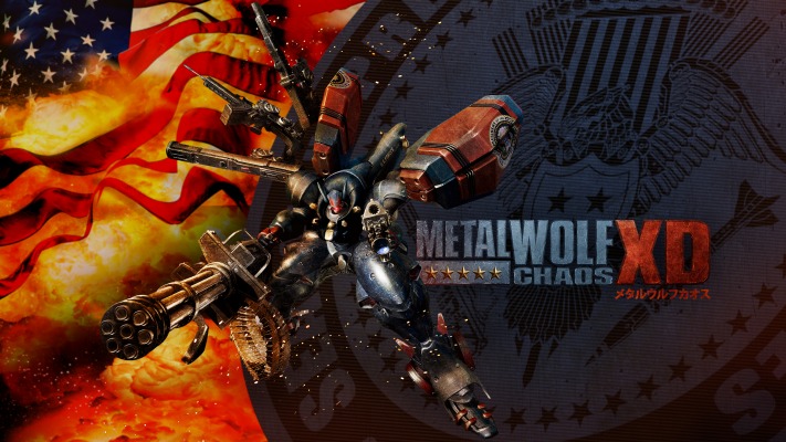 Metal Wolf Chaos XD. Desktop wallpaper