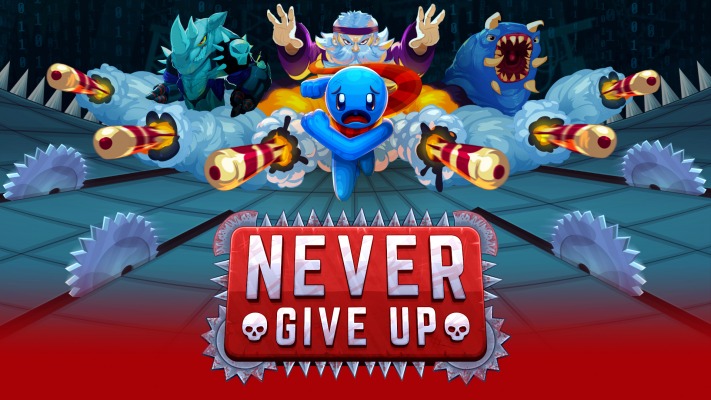 Never Give Up. Desktop wallpaper