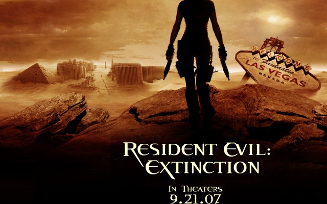 Resident Evil: Extinction. Desktop wallpaper