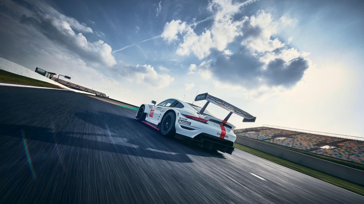 Porsche 911 RSR 2020. Desktop wallpaper