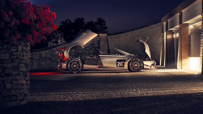 Pagani Huayra Roadster BC 2019. Desktop wallpaper