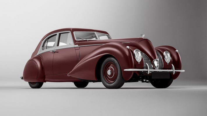 Bentley Corniche 1939. Desktop wallpaper