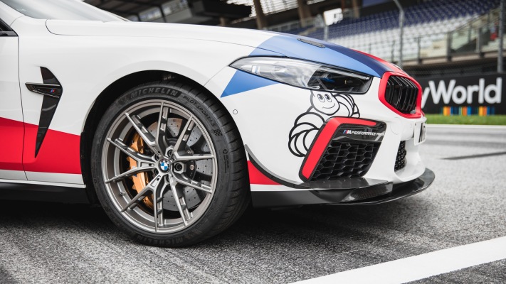 BMW M8 MotoGP Safety Car 2019. Desktop wallpaper