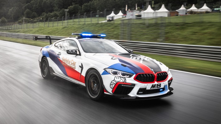 BMW M8 MotoGP Safety Car 2019. Desktop wallpaper