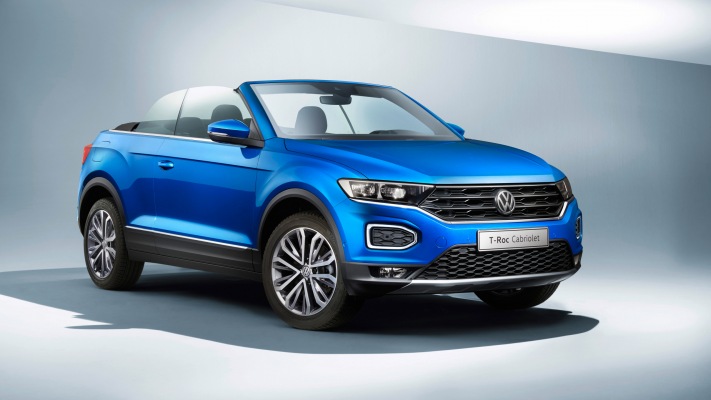 Volkswagen T-Roc Cabriolet 2020. Desktop wallpaper