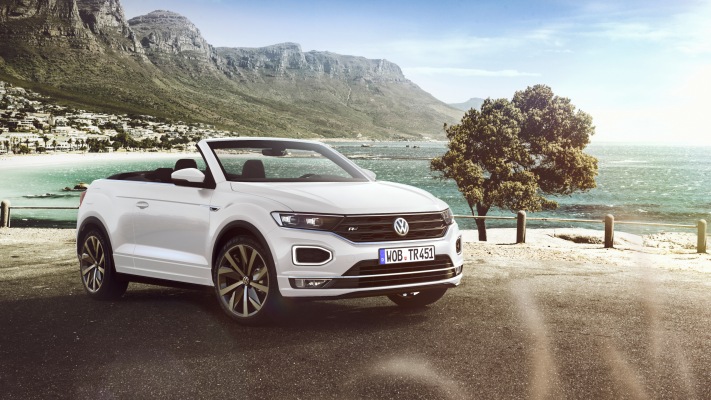 Volkswagen T-Roc Cabriolet 2020. Desktop wallpaper