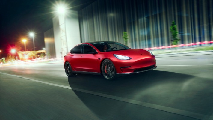 Tesla Model 3 Novitec 2019. Desktop wallpaper