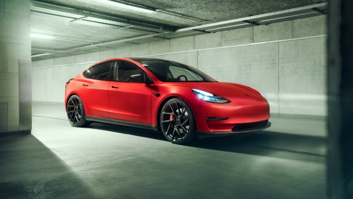 Tesla Model 3 Novitec 2019. Desktop wallpaper