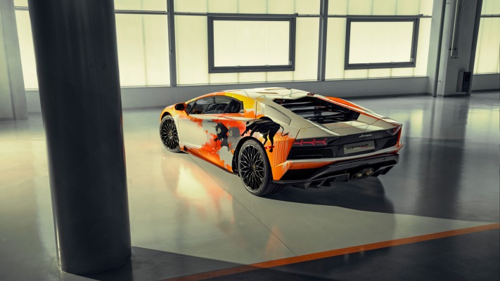 Lamborghini Aventador S Skyler Grey 2019. Desktop wallpaper
