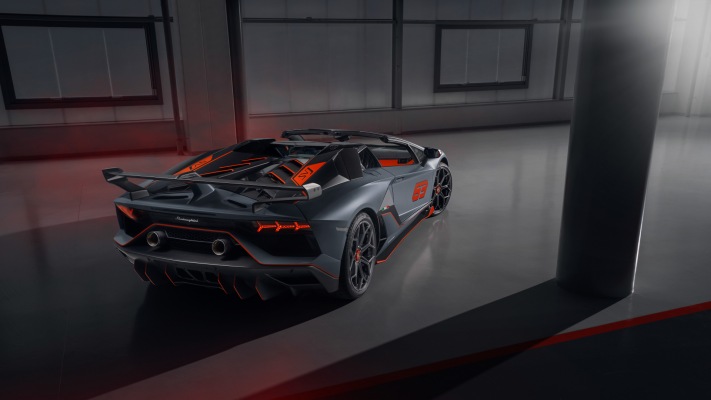 Lamborghini Aventador SVJ 63 Roadster 2020. Desktop wallpaper