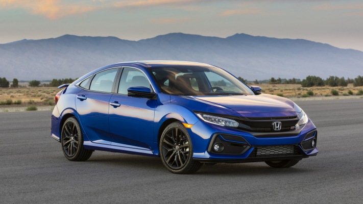 Honda Civic Si Sedan 2020. Desktop wallpaper