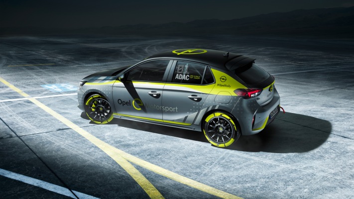 Opel Corsa-e Rally 2019. Desktop wallpaper