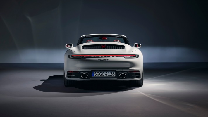 Porsche 911 Carrera Cabriolet 2019. Desktop wallpaper