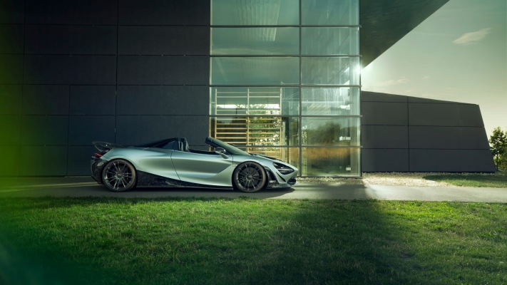 McLaren 720S Spider Novitec 2019. Desktop wallpaper