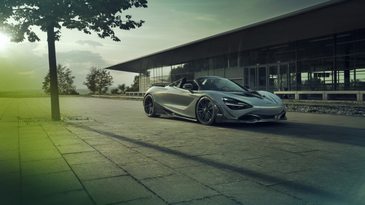 McLaren 720S Spider Novitec 2019. Desktop wallpaper