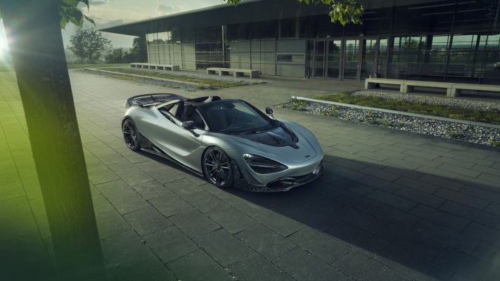 McLaren 720S Spider Novitec 2019. Desktop wallpaper