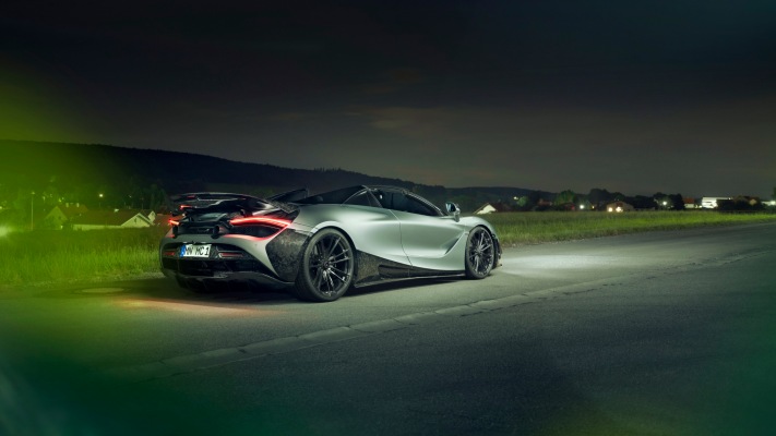 McLaren 720S Spider Novitec 2019. Desktop wallpaper