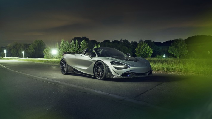 McLaren 720S Spider Novitec 2019. Desktop wallpaper