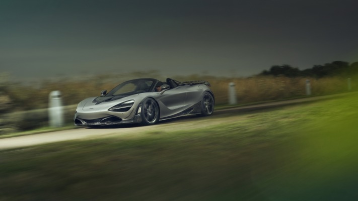 McLaren 720S Spider Novitec 2019. Desktop wallpaper