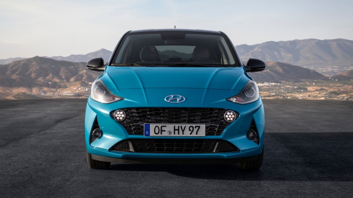 Hyundai i10 2020. Desktop wallpaper