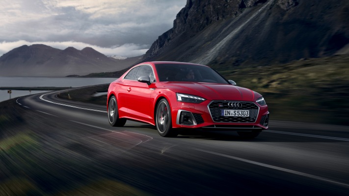 Audi S5 Coupe TDI 2020. Desktop wallpaper