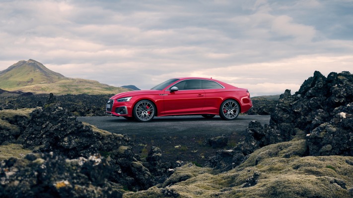 Audi S5 Coupe TDI 2020. Desktop wallpaper