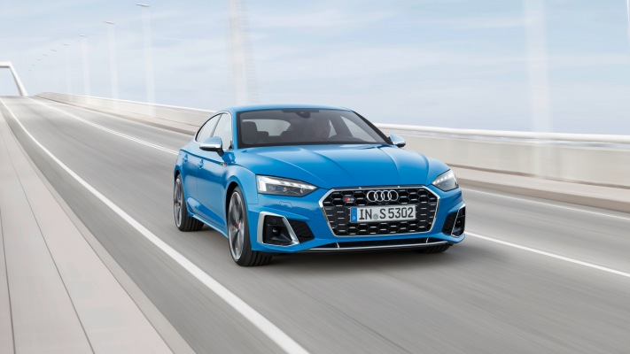 Audi S5 Sportback TDI 2020. Desktop wallpaper