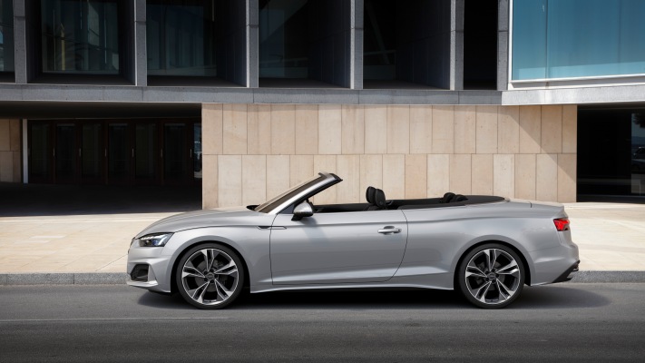 Audi A5 Cabriolet 2020. Desktop wallpaper