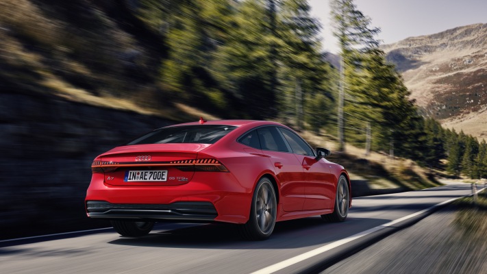 Audi A7 Sportback 55 TFSI e quattro 2020. Desktop wallpaper