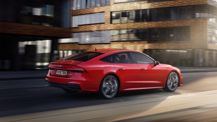 Audi A7 Sportback 55 TFSI e quattro 2020. Desktop wallpaper