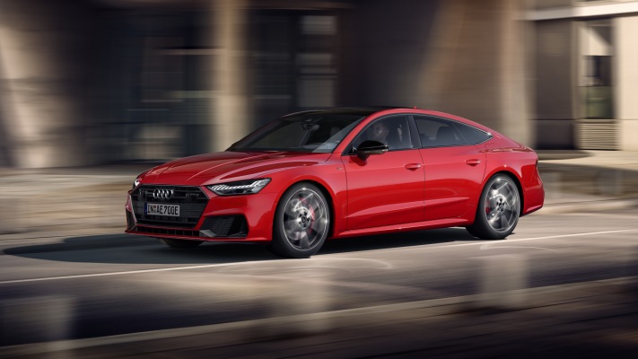 Audi A7 Sportback 55 TFSI e quattro 2020. Desktop wallpaper