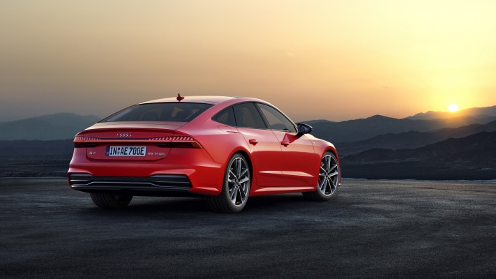 Audi A7 Sportback 55 TFSI e quattro 2020. Desktop wallpaper