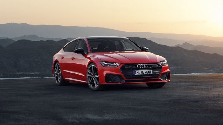 Audi A7 Sportback 55 TFSI e quattro 2020. Desktop wallpaper