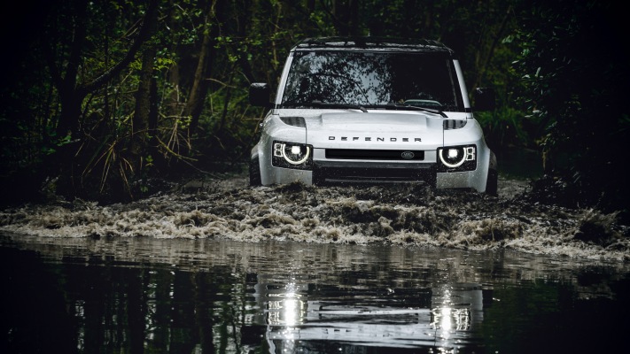 Land Rover Defender 110 2020. Desktop wallpaper