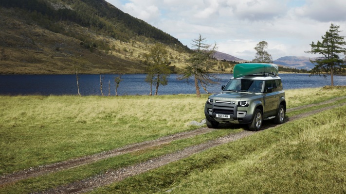 Land Rover Defender 90 2020. Desktop wallpaper