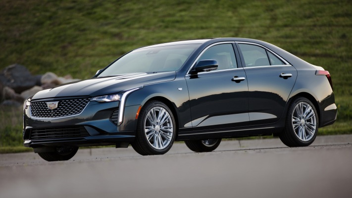 Cadillac CT4 Premium Luxury 2020. Desktop wallpaper