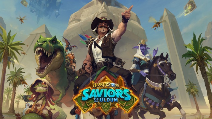 Hearthstone: Saviors of Uldum. Desktop wallpaper