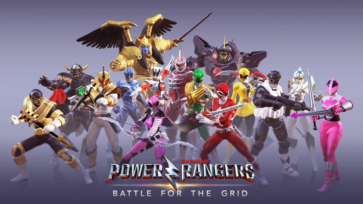 Power Rangers: Battle for the Grid. Desktop wallpaper