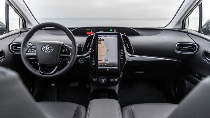 Toyota Prius Limited 2019. Desktop wallpaper