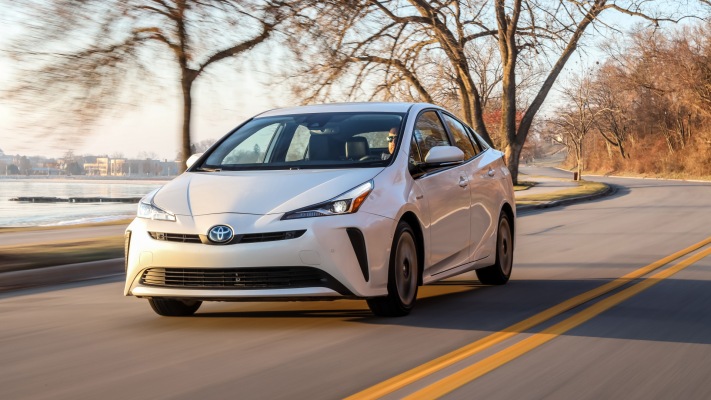 Toyota Prius Limited 2019. Desktop wallpaper